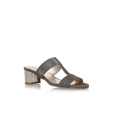 Grey 'Suzy' high heel sandals